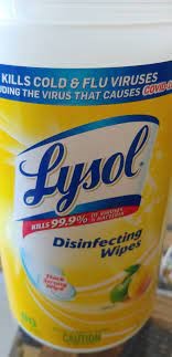 lysol wipes for leather